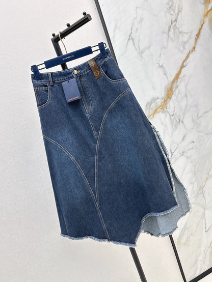 Lou 25ss denim skirt