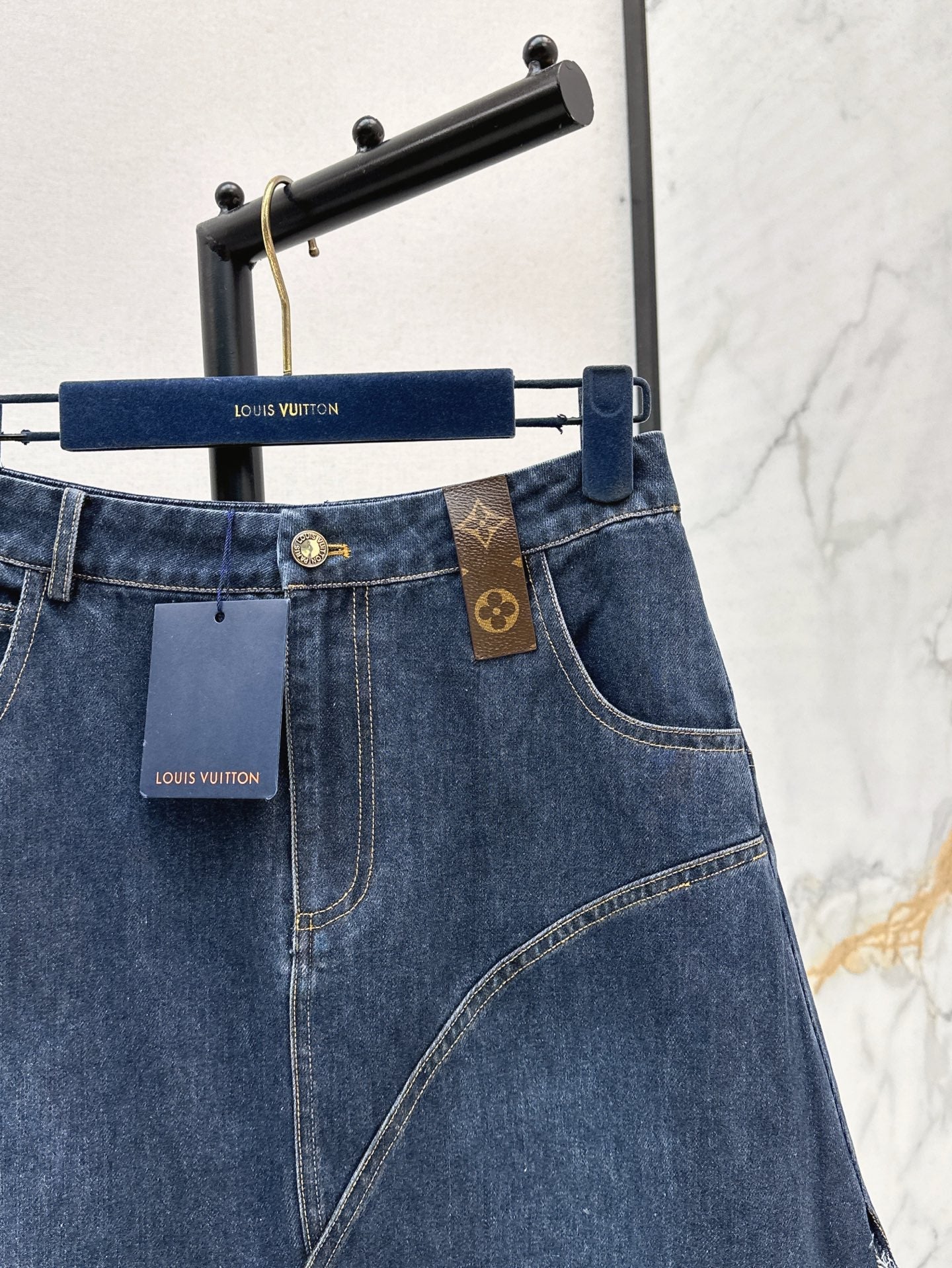 Lou 25ss denim skirt