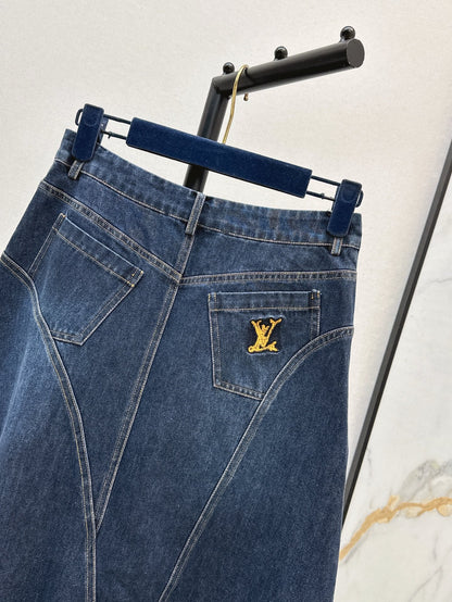 Lou 25ss denim skirt