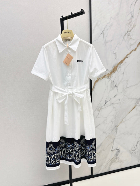 Mi 25ss print dress