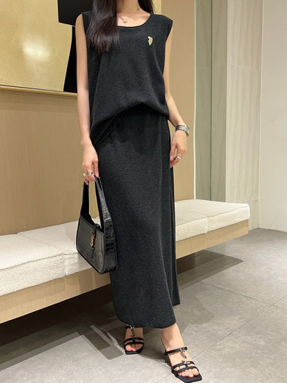 Bur 25ss knit suit