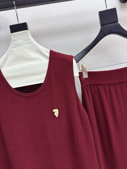 Bur 25ss knit suit