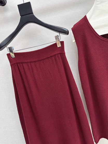 Bur 25ss knit suit