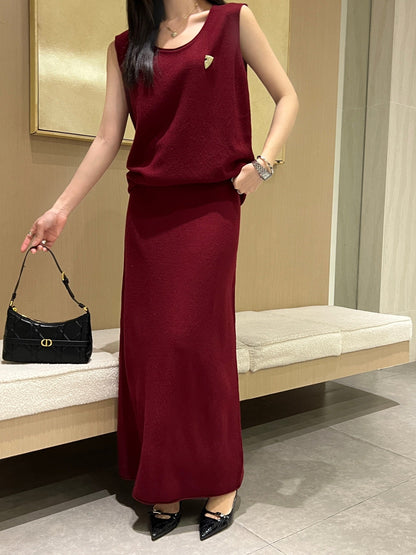 Bur 25ss knit suit