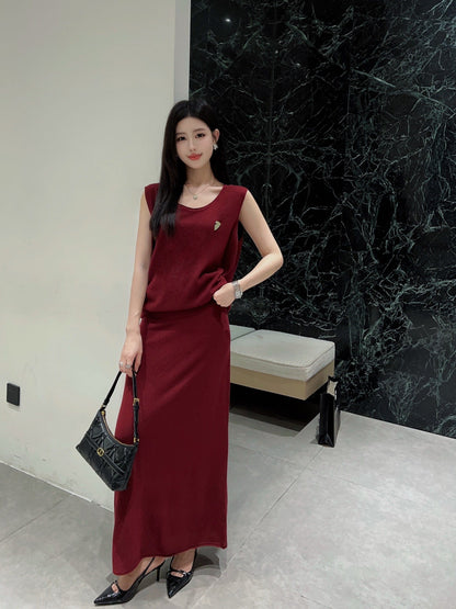 Bur 25ss knit suit