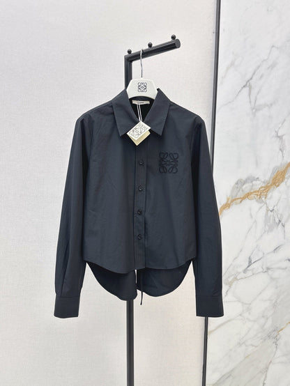 Loe 25ss embroidered shirt