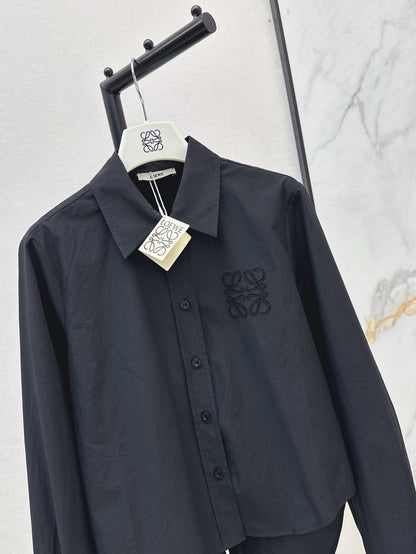 Loe 25ss embroidered shirt