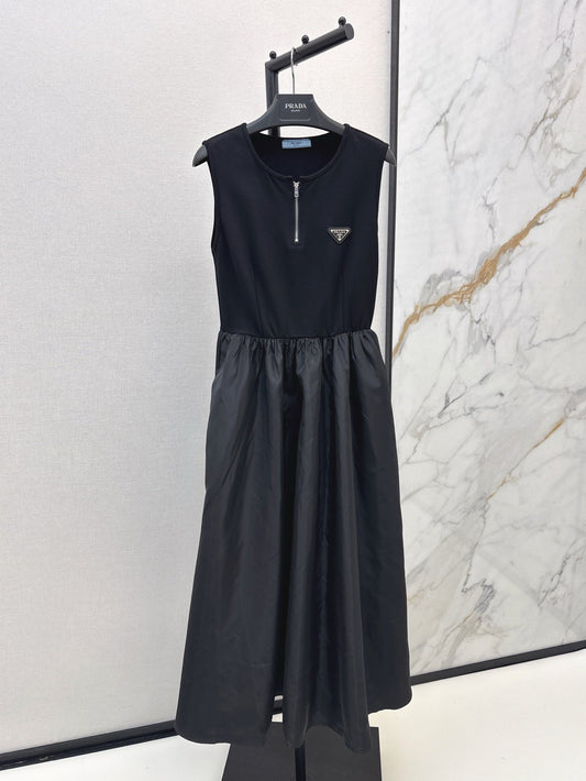 Pra 25ss spliced dress