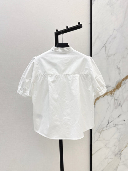 Pra 25ss embroidered shirt