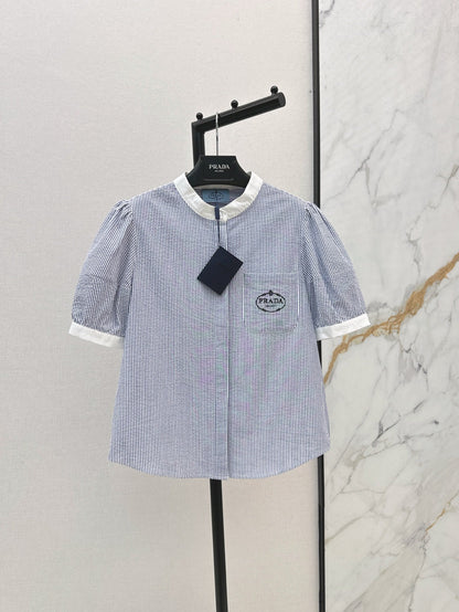 Pra 25ss embroidered shirt