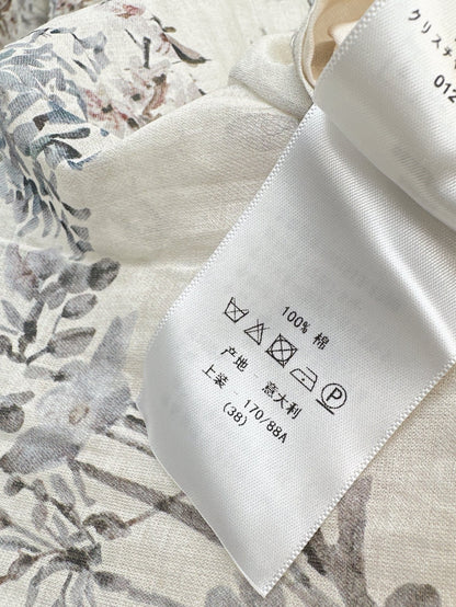 CD 25ss print shirt dress