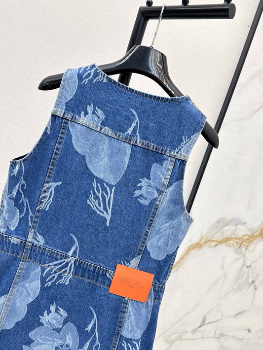 Fen 25ss denim dress