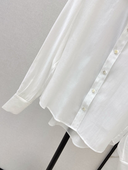 bru 25ss embroidered shirt