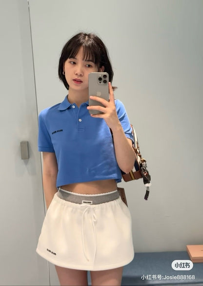 Mi 25ss embroidered polo