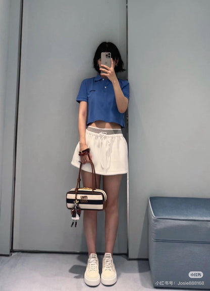 Mi 25ss embroidered polo