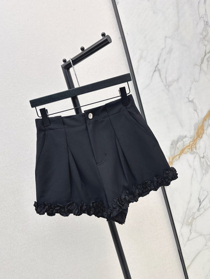 Val 25ss ruffle shorts