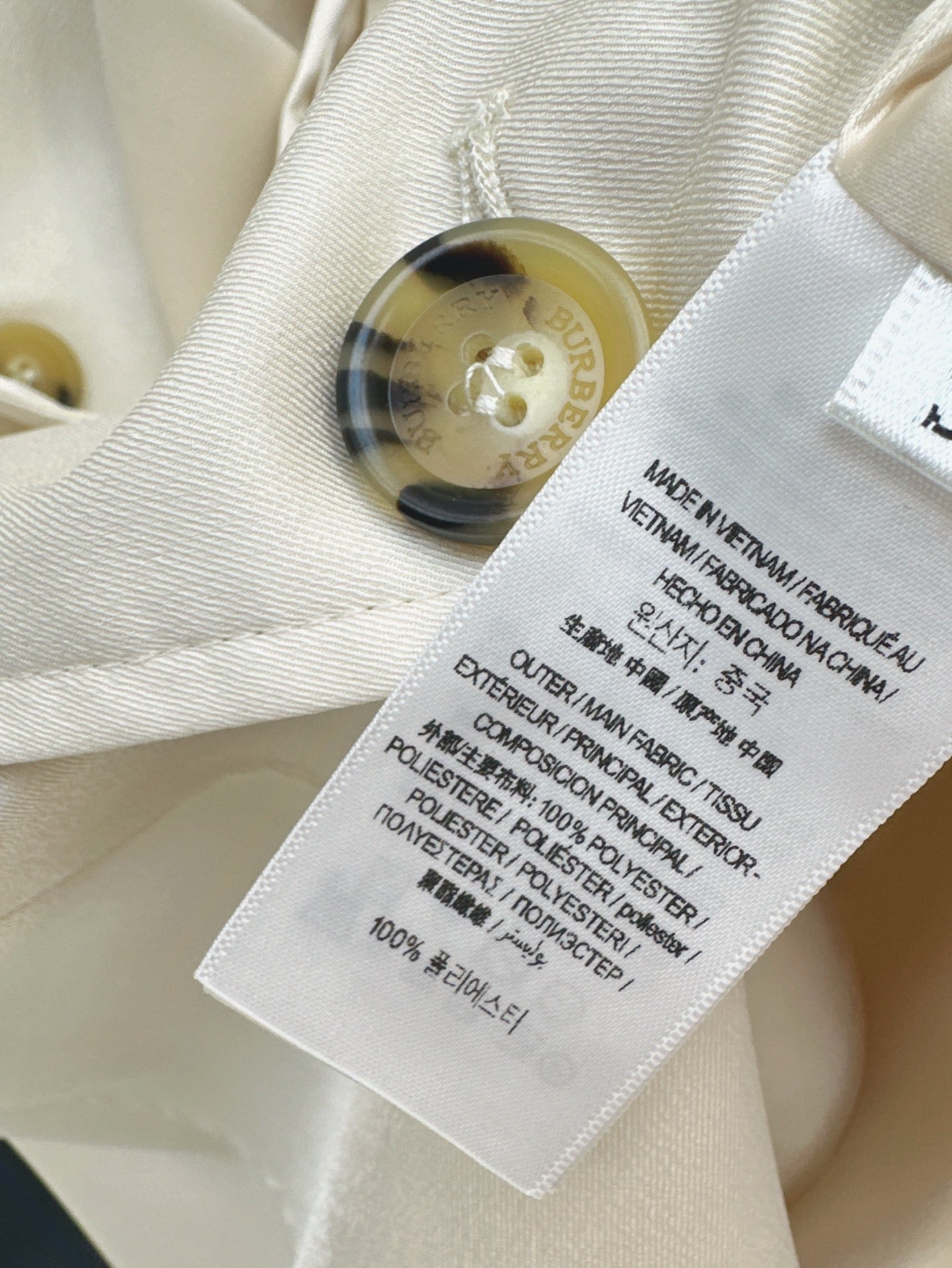 Burber 25ss trench coat dress