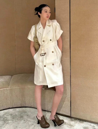 Burber 25ss trench coat dress