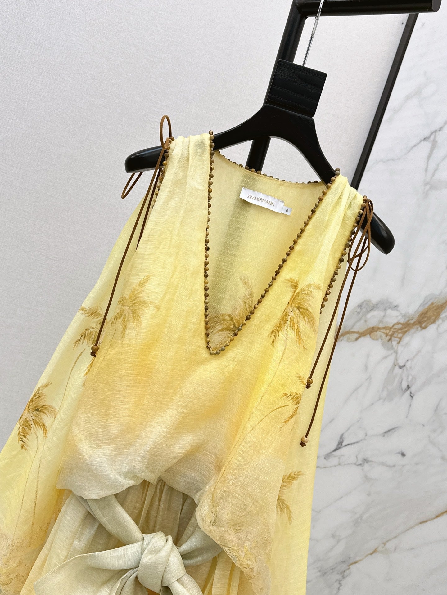 Zimm 25ss linen silk dress