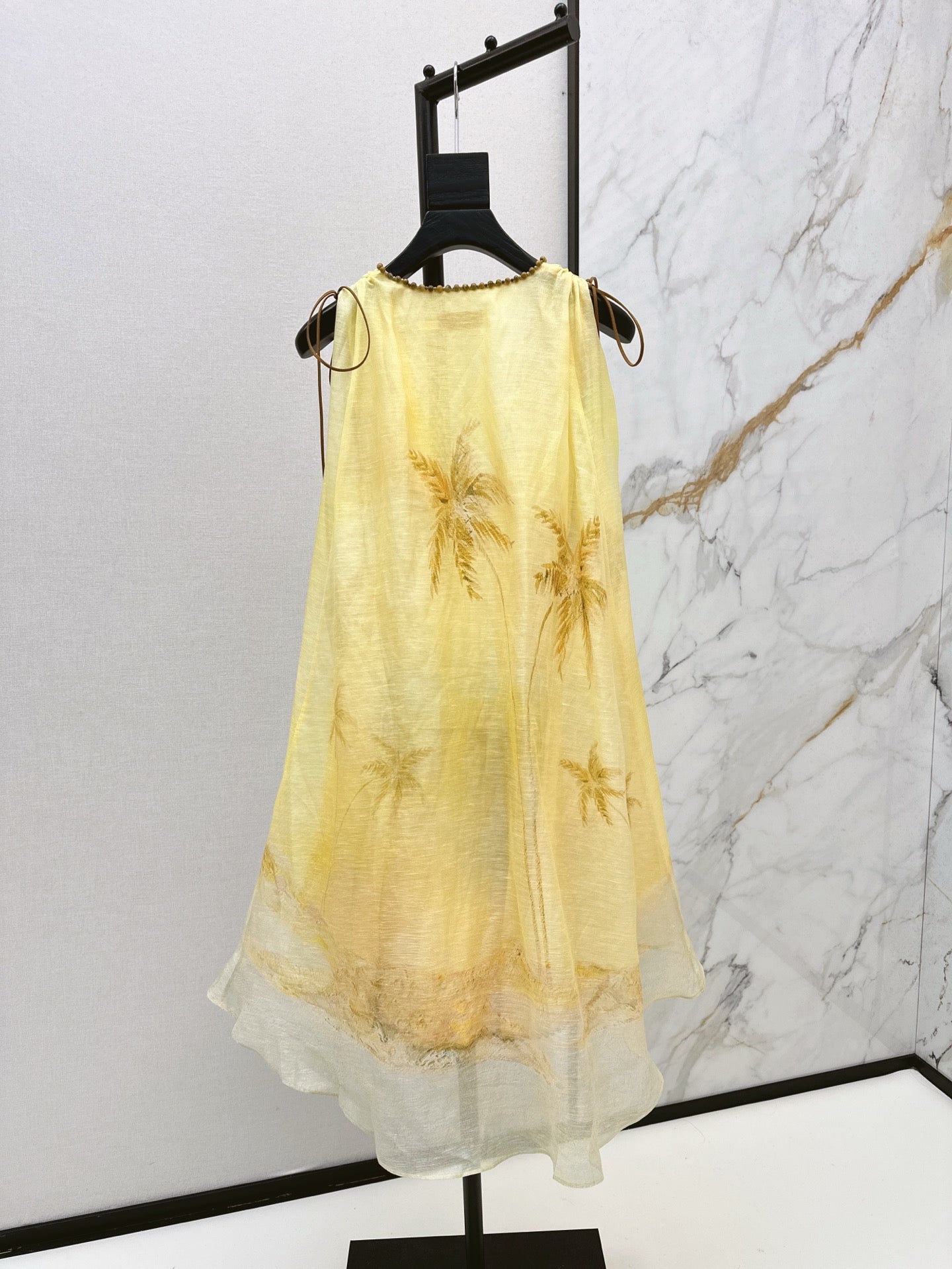 Zimm 25ss linen silk dress