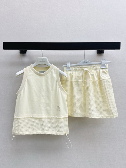 Monc 25ss vest short set