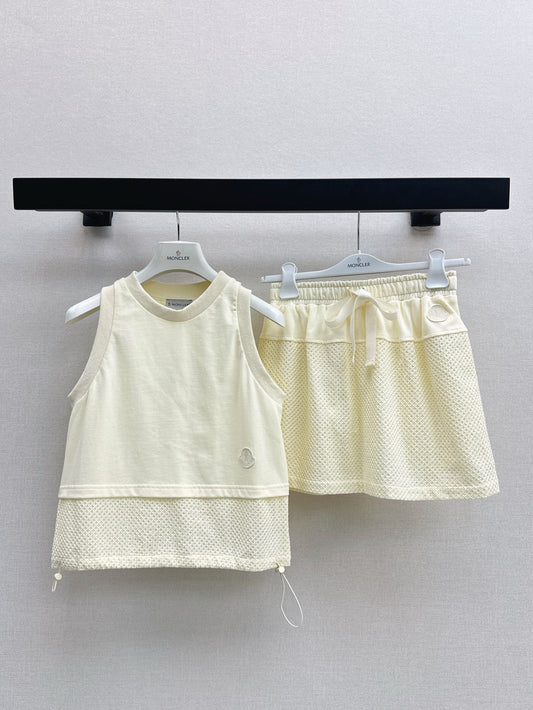 Monc 25ss vest short set
