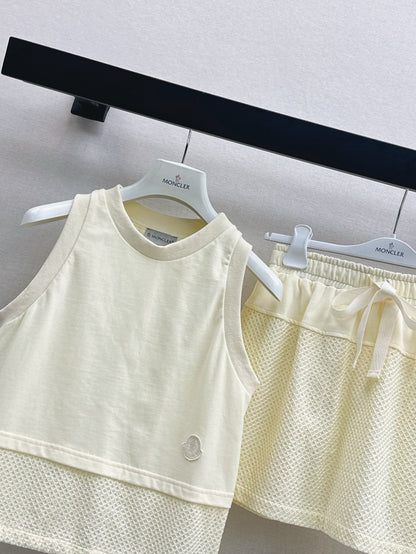 Monc 25ss vest short set