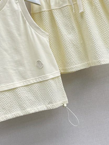 Monc 25ss vest short set