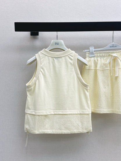 Monc 25ss vest short set