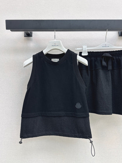 Monc 25ss vest short set