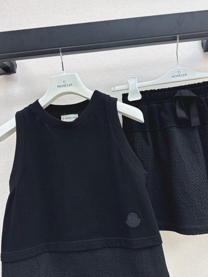 Monc 25ss vest short set