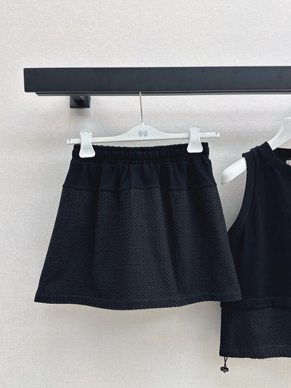 Monc 25ss vest short set