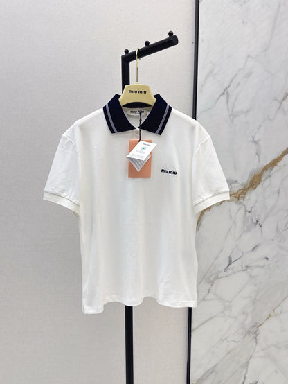 Miu 25ss polo shirt
