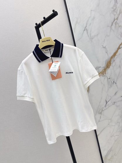 Miu 25ss polo shirt