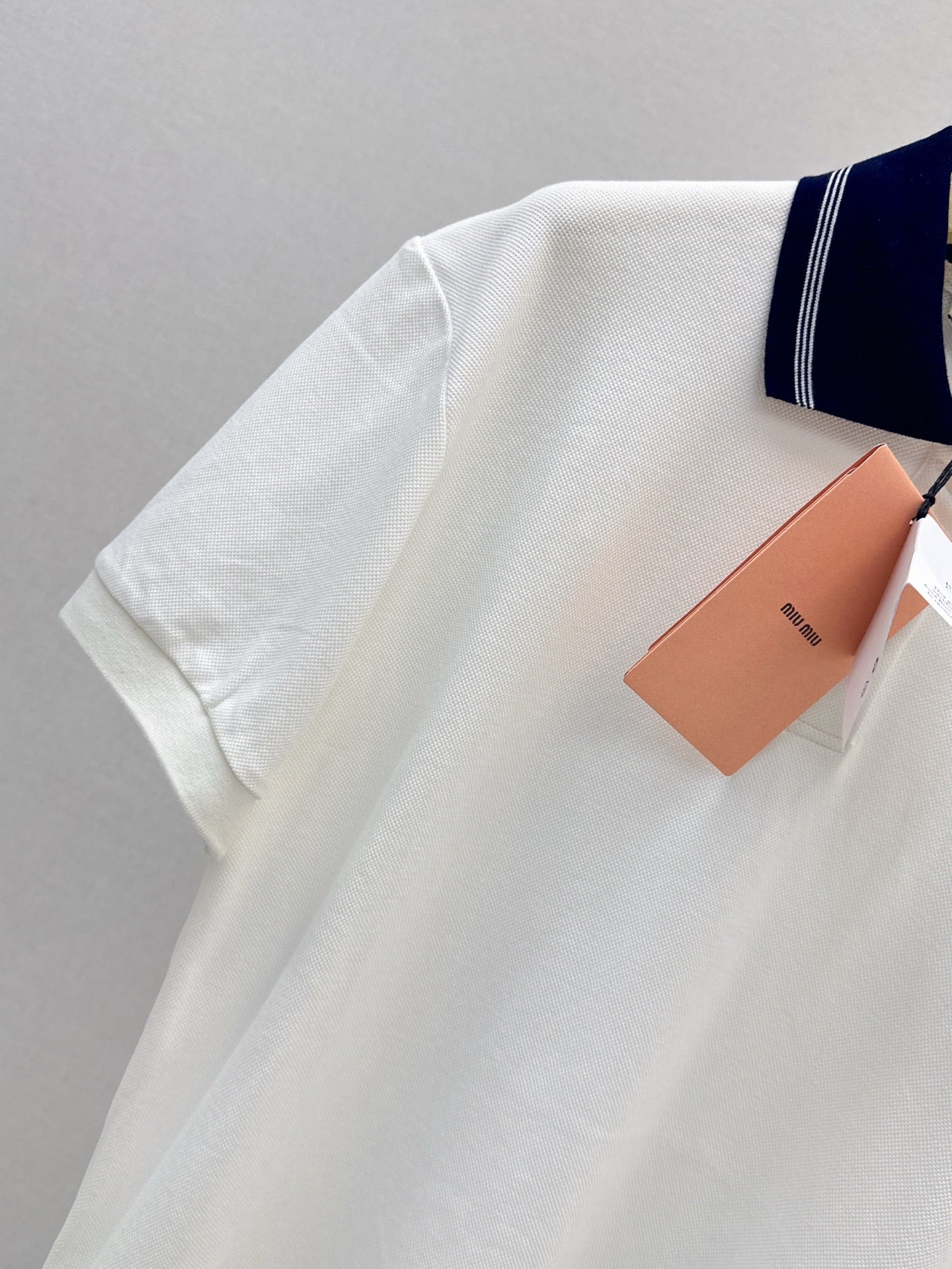 Miu 25ss polo shirt