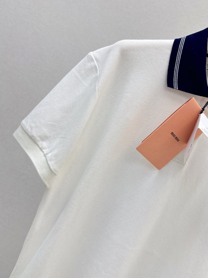 Miu 25ss polo shirt