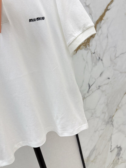 Miu 25ss polo shirt