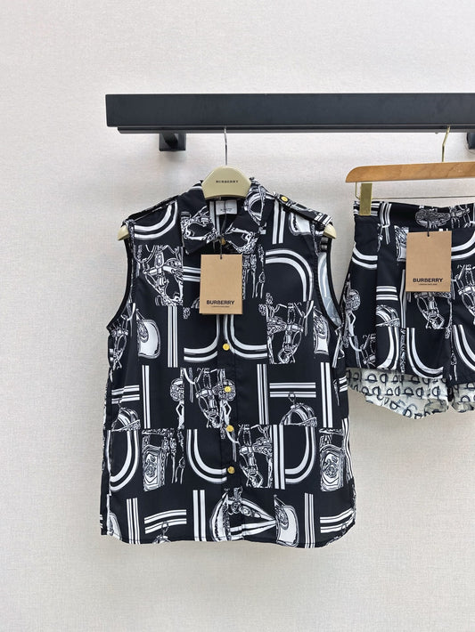 Bur 25ss print vest