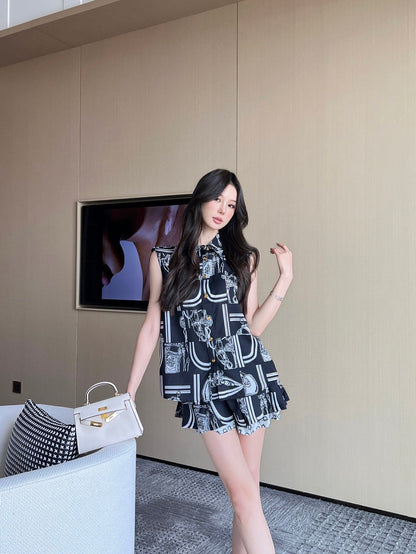Bur 25ss print shorts