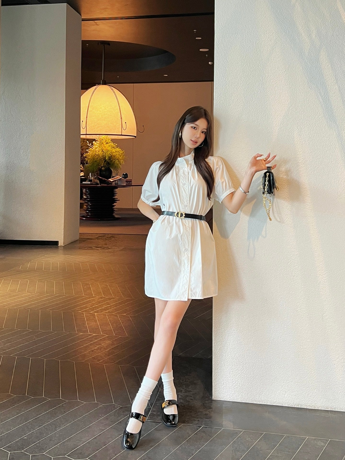 CD 25ss shirt dress
