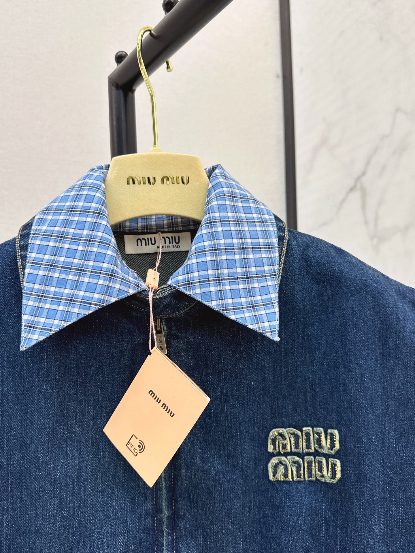 Miu 25ss denim vest