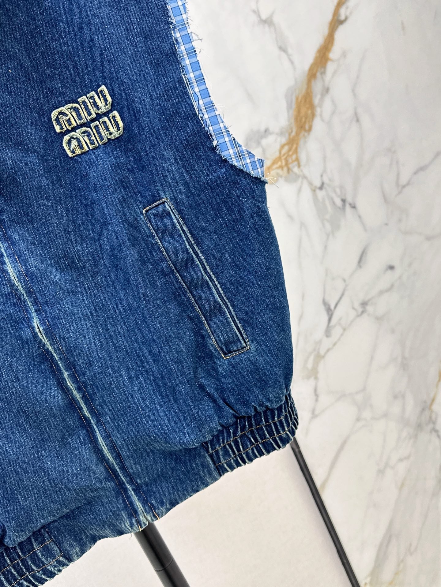 Miu 25ss denim vest