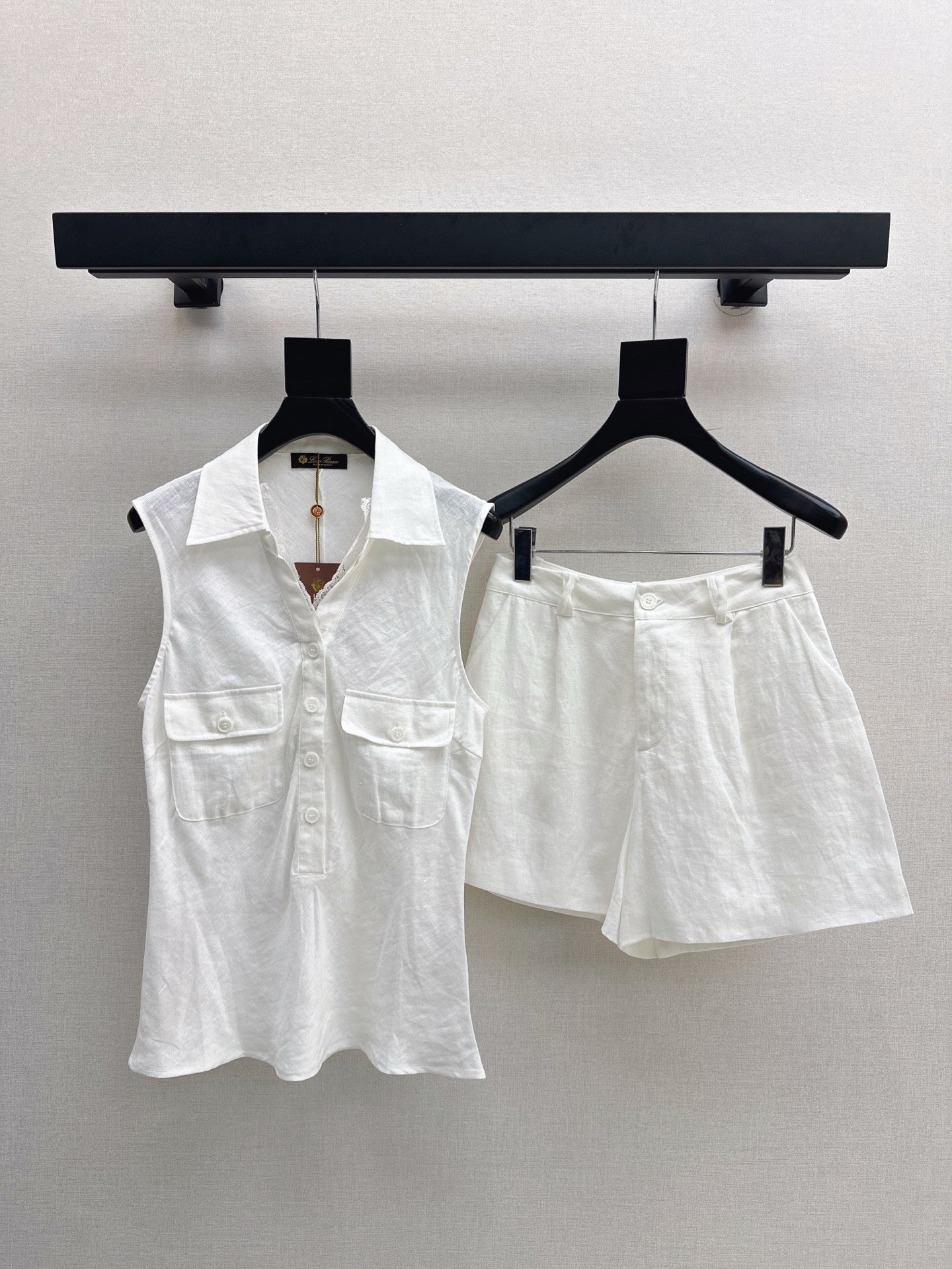 Loro 25ss linen suit