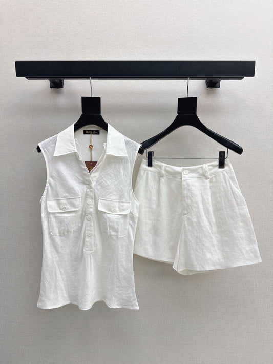 Loro 25ss linen suit