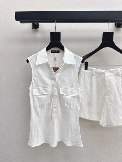 Loro 25ss linen suit