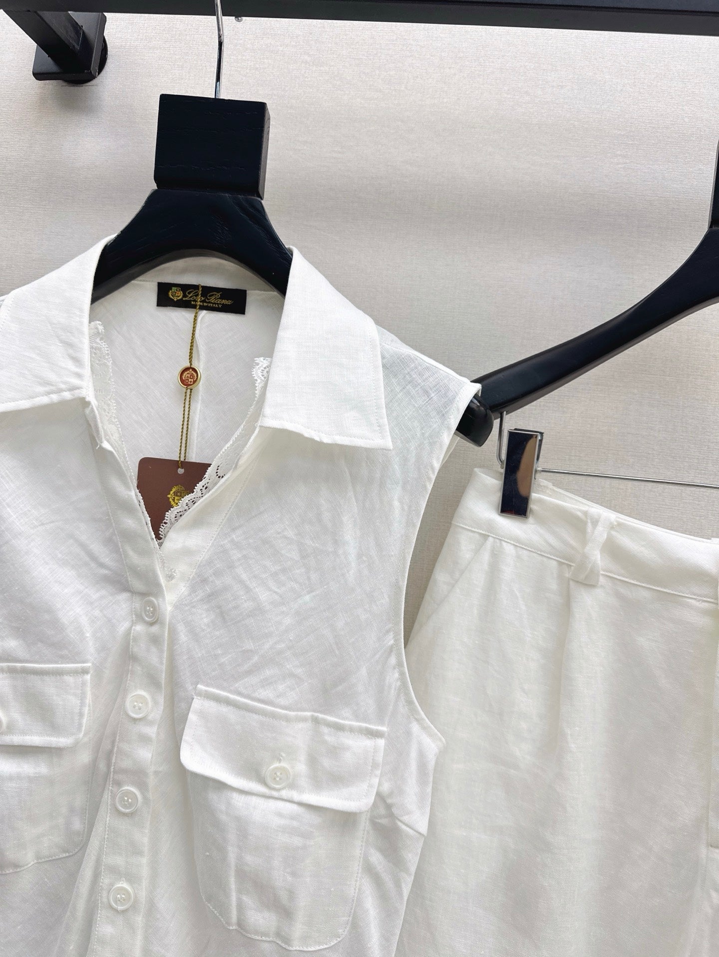 Loro 25ss linen suit
