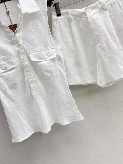 Loro 25ss linen suit