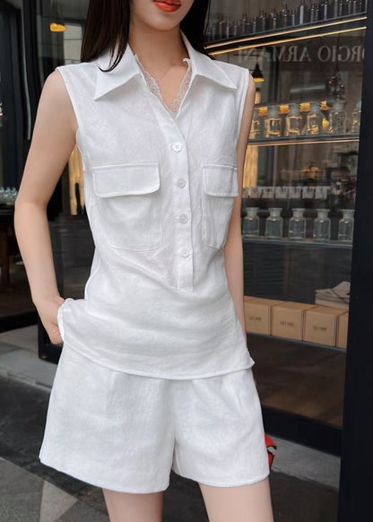 Loro 25ss linen suit