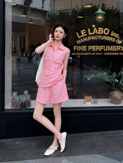 Loro 25ss linen suit
