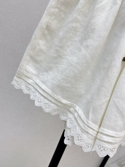 Loro 25ss lace short